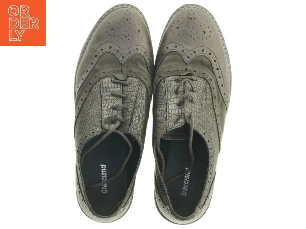Billede 5 - Brune brogues, college sko str 40 fra Graceland
