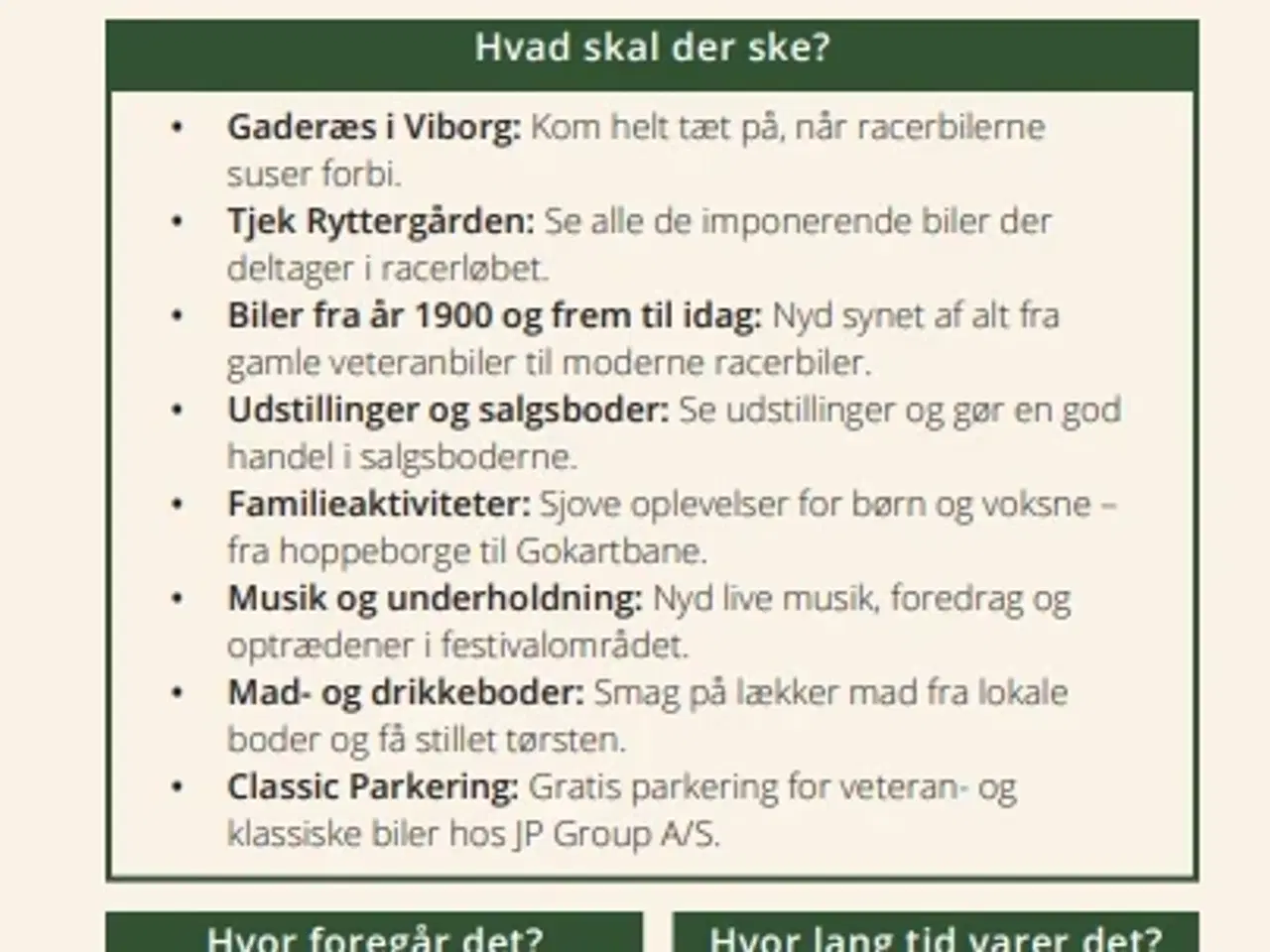 Billede 10 - VIP Telt på 54 m² med plads til 32 siddende gæster - Classic Race Viborg 2025