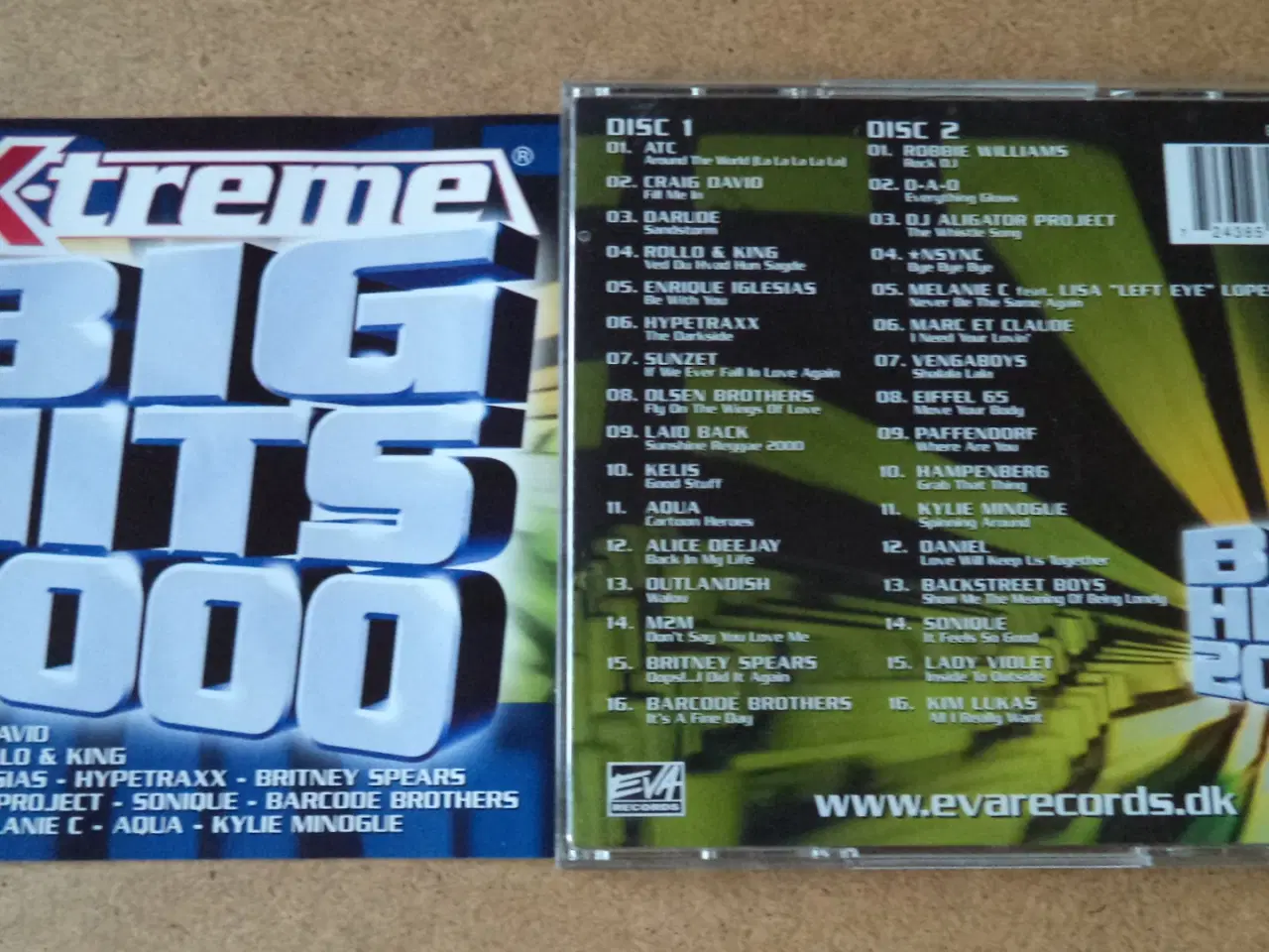 Billede 1 - Opsamling ** X-Treme Big Hits 2000 (2-CD)