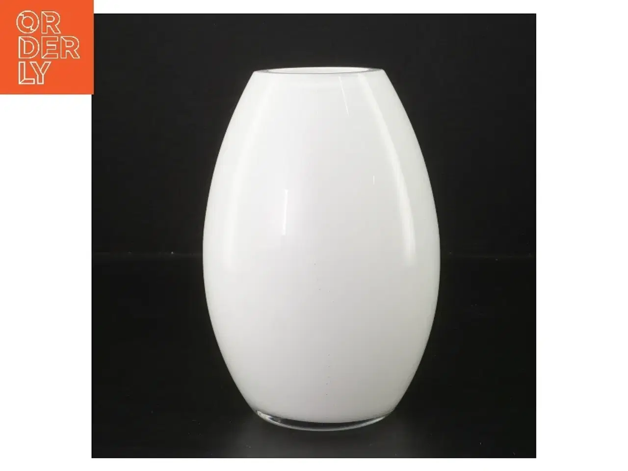 Billede 2 - Holmegaard glasvase (str. 16 cm)