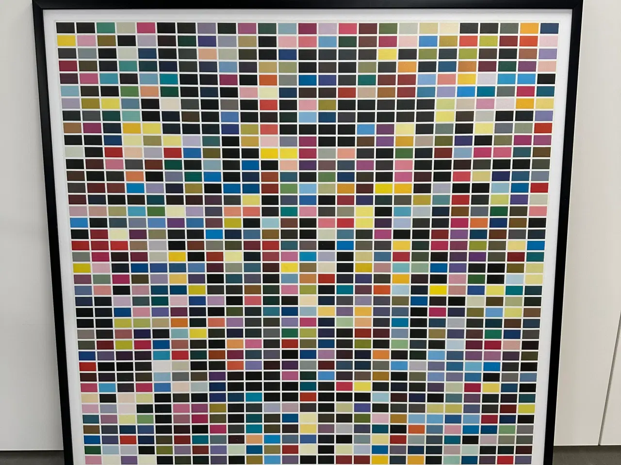 Billede 1 - Gerhard Richter 1024 farben berammet plakat