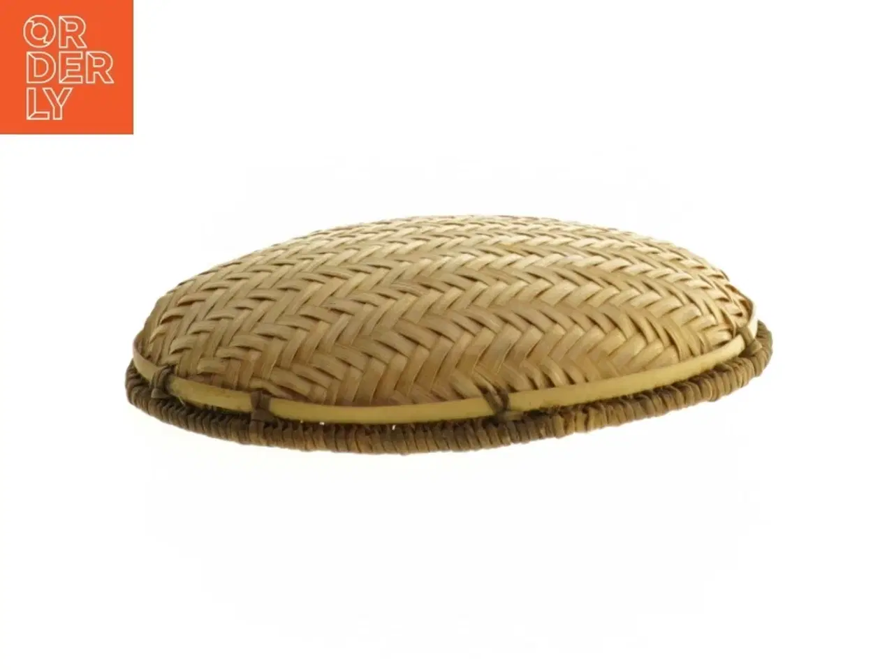 Billede 2 - Afrikansk dekoreret flettet skål (str. Ø 19 cm)