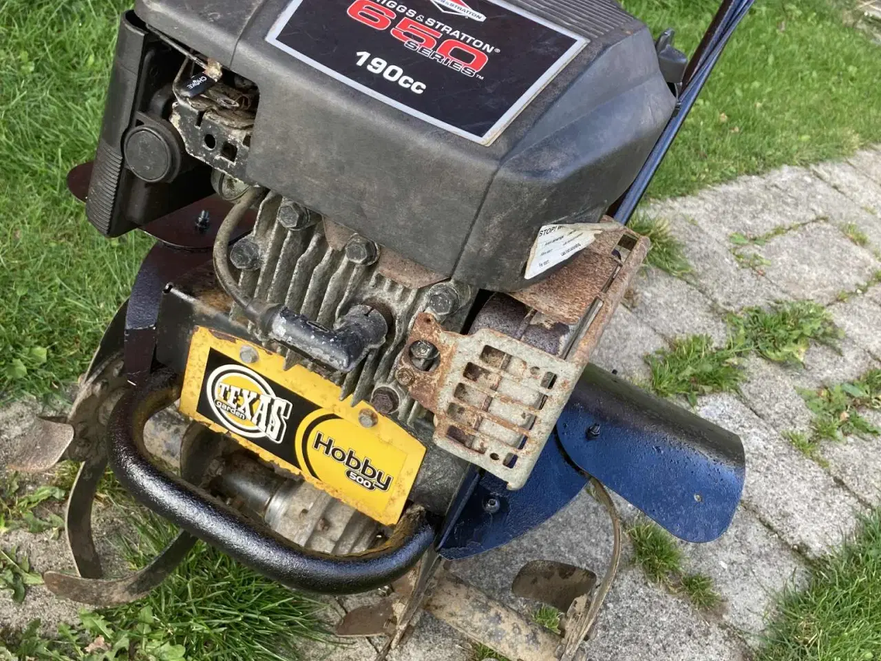 Billede 2 - Kraftig Texas havefræser Hobby 500 190cc motor 
