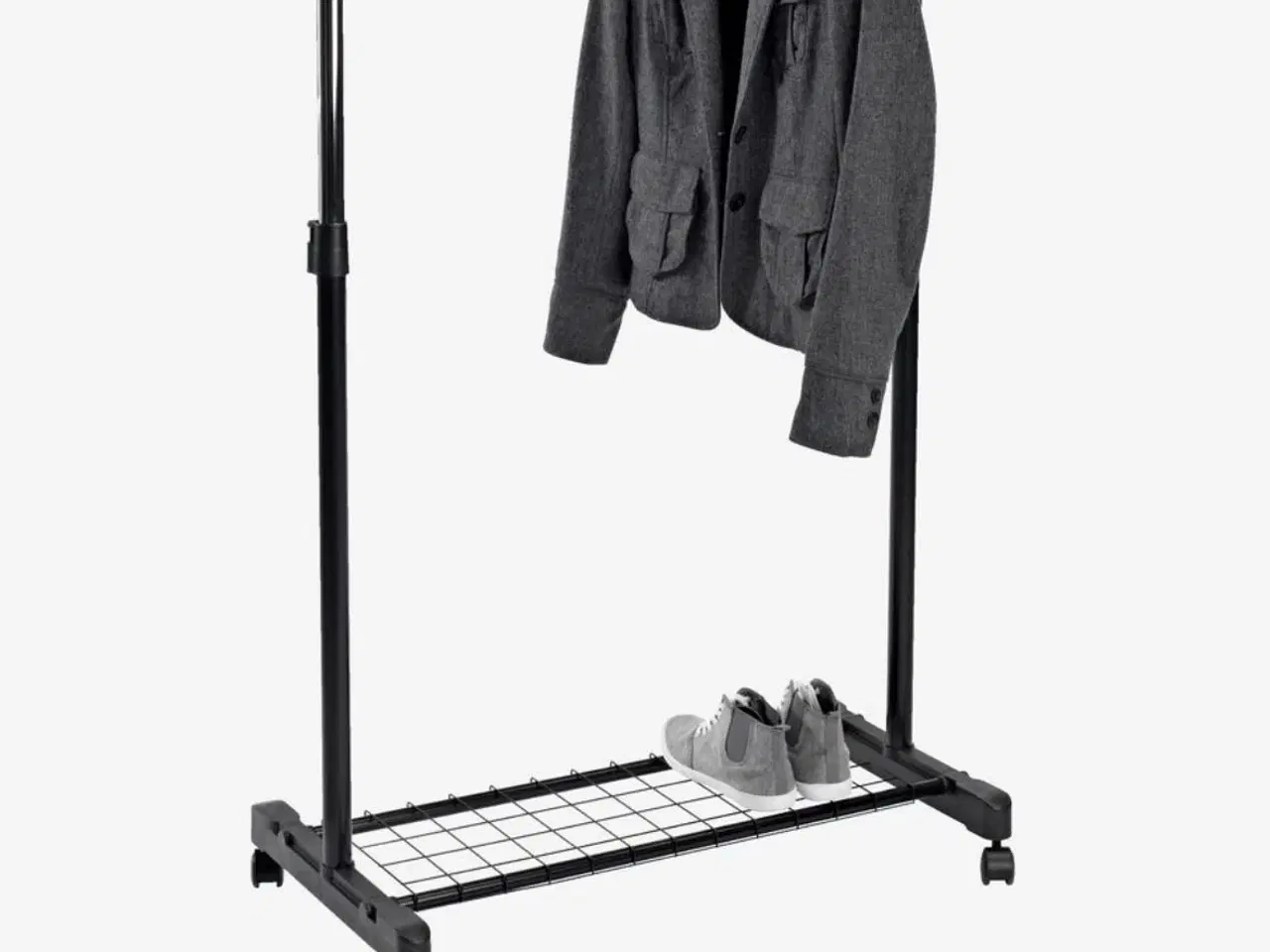 Billede 1 - Tøjstativ GUDME sort/krom