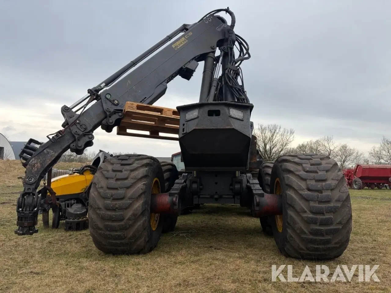 Billede 6 - Skovningsmaskine Ponsse Ergo 8W med h7 processorhoved