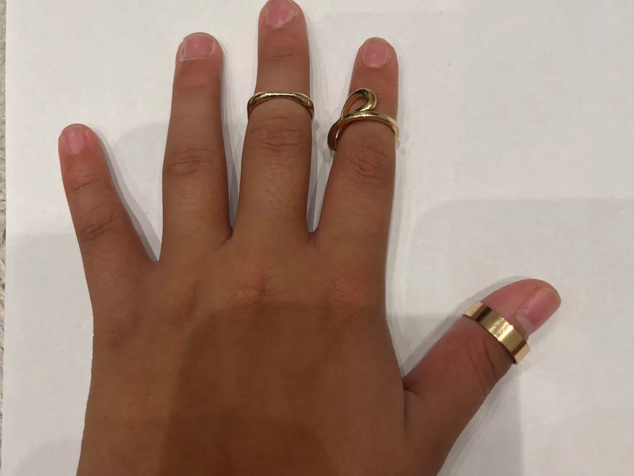 Billede 11 - flotte 8 guld ringe