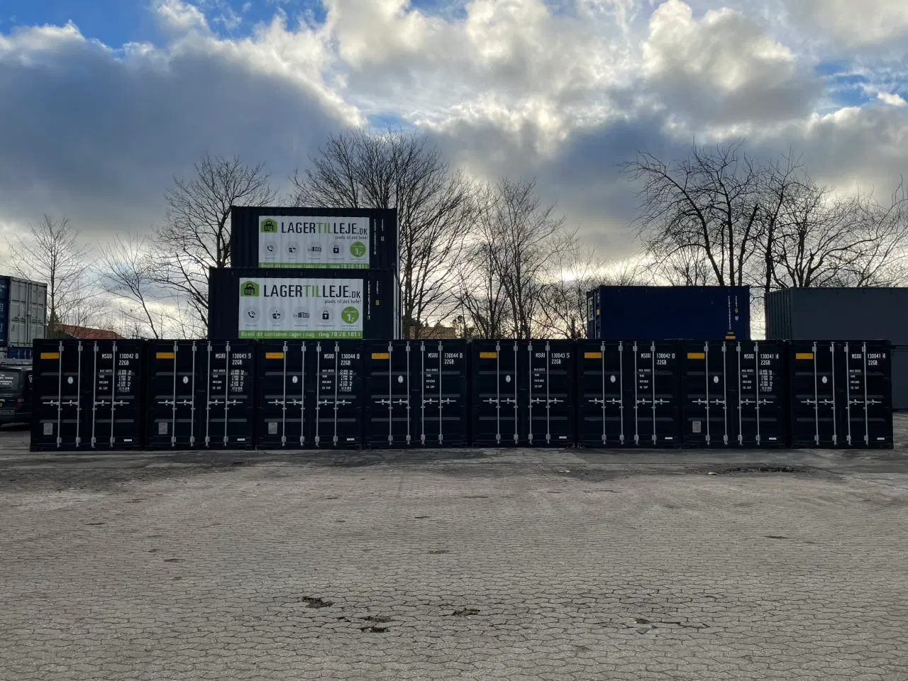 Billede 7 - 8 & 10 fods containere nettop ankommet.