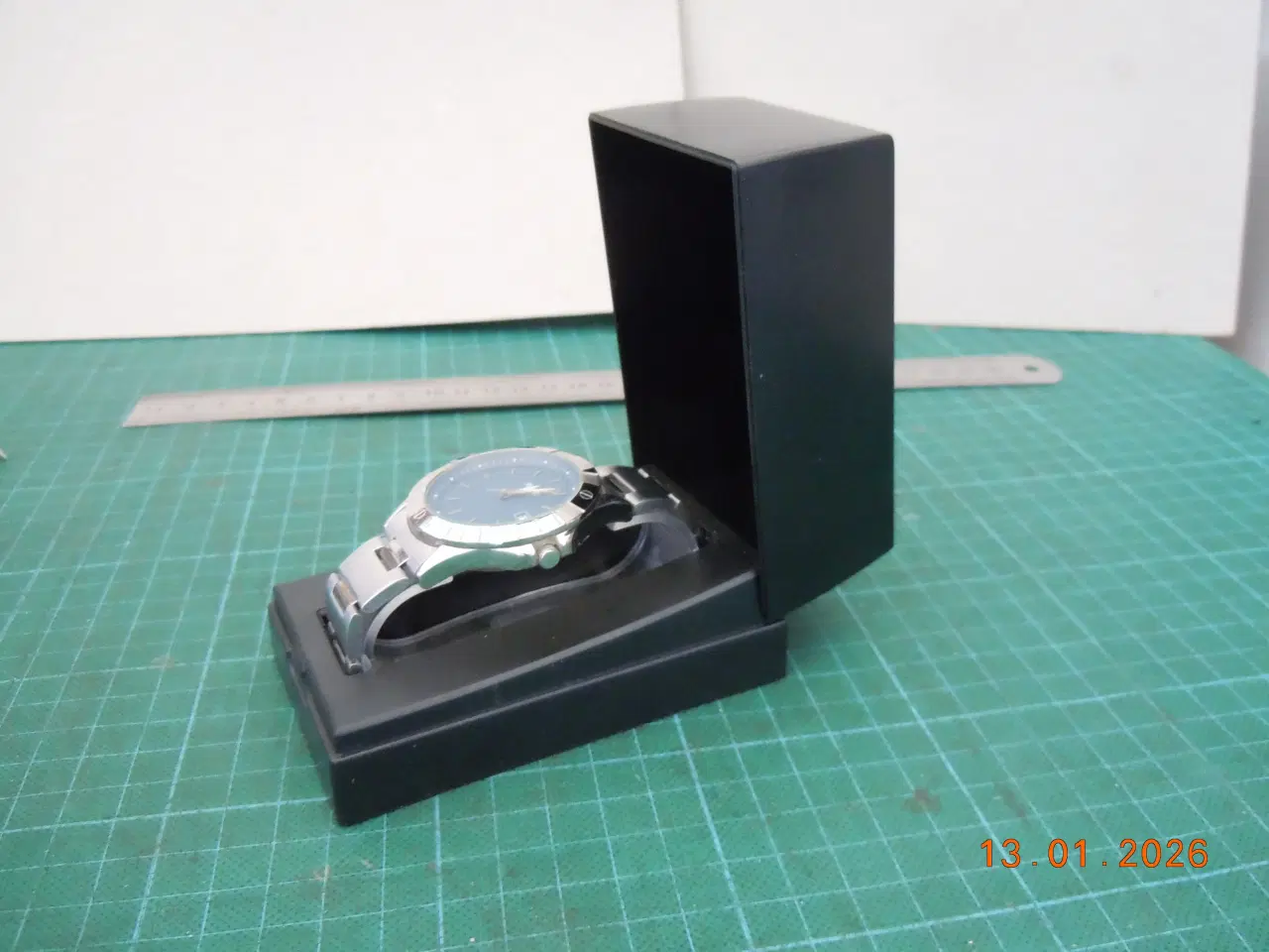 Billede 5 - Primo Armbåndsur, i rustfrit stål i org. æske.