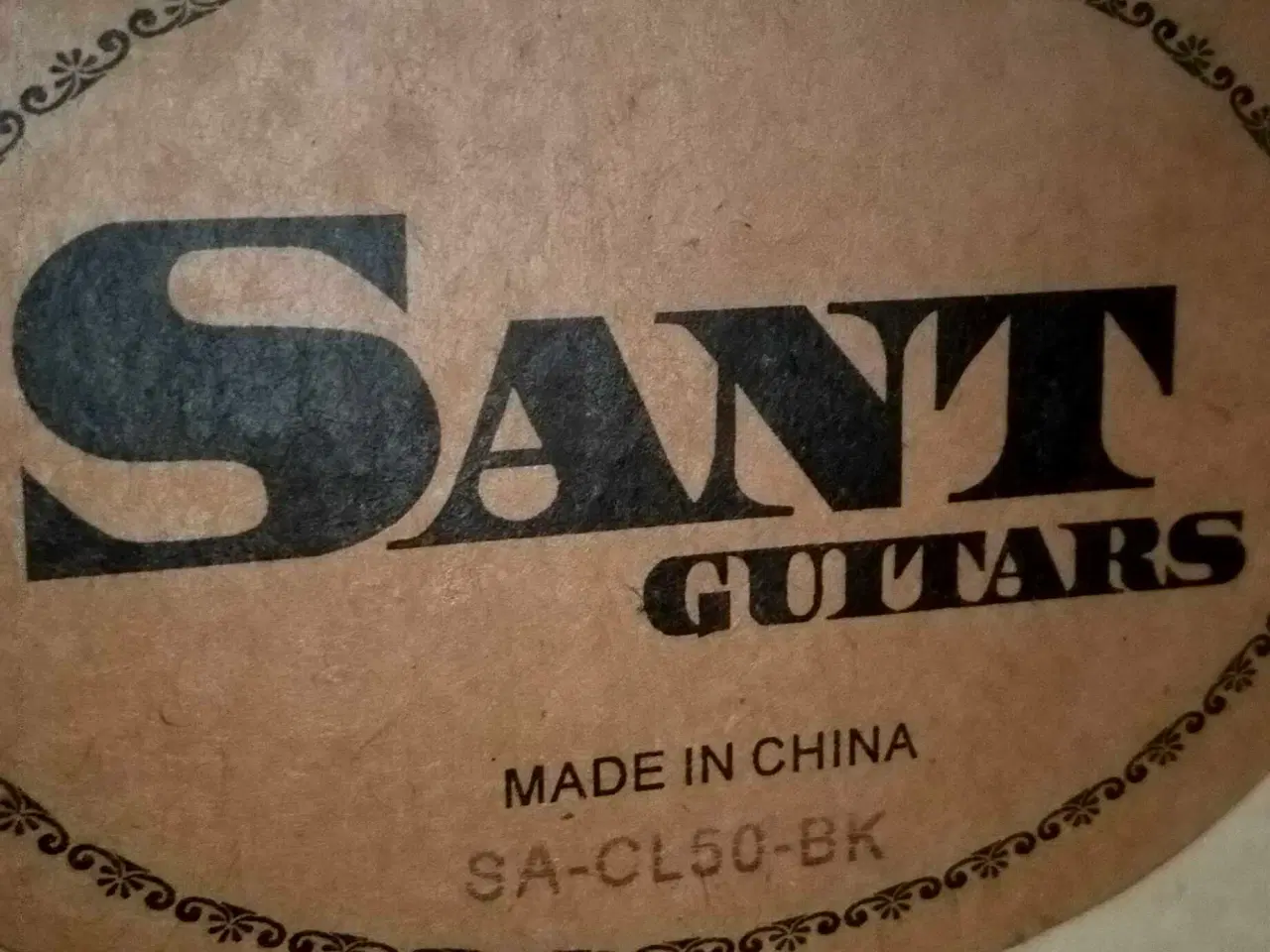 Billede 2 - Saint guitar i sort