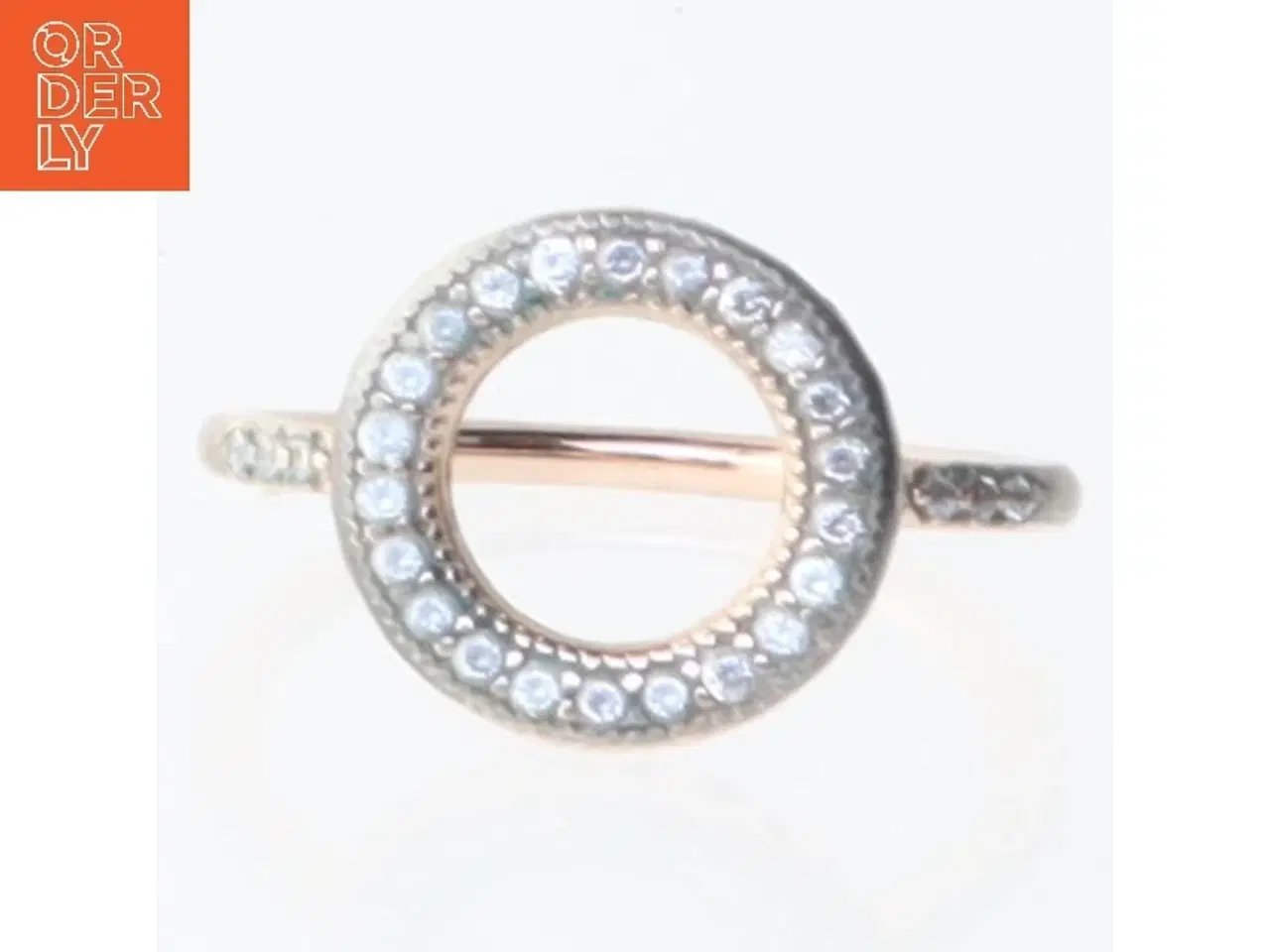 Billede 2 - Pandora Ring med sten (str. Ø 52 cm)