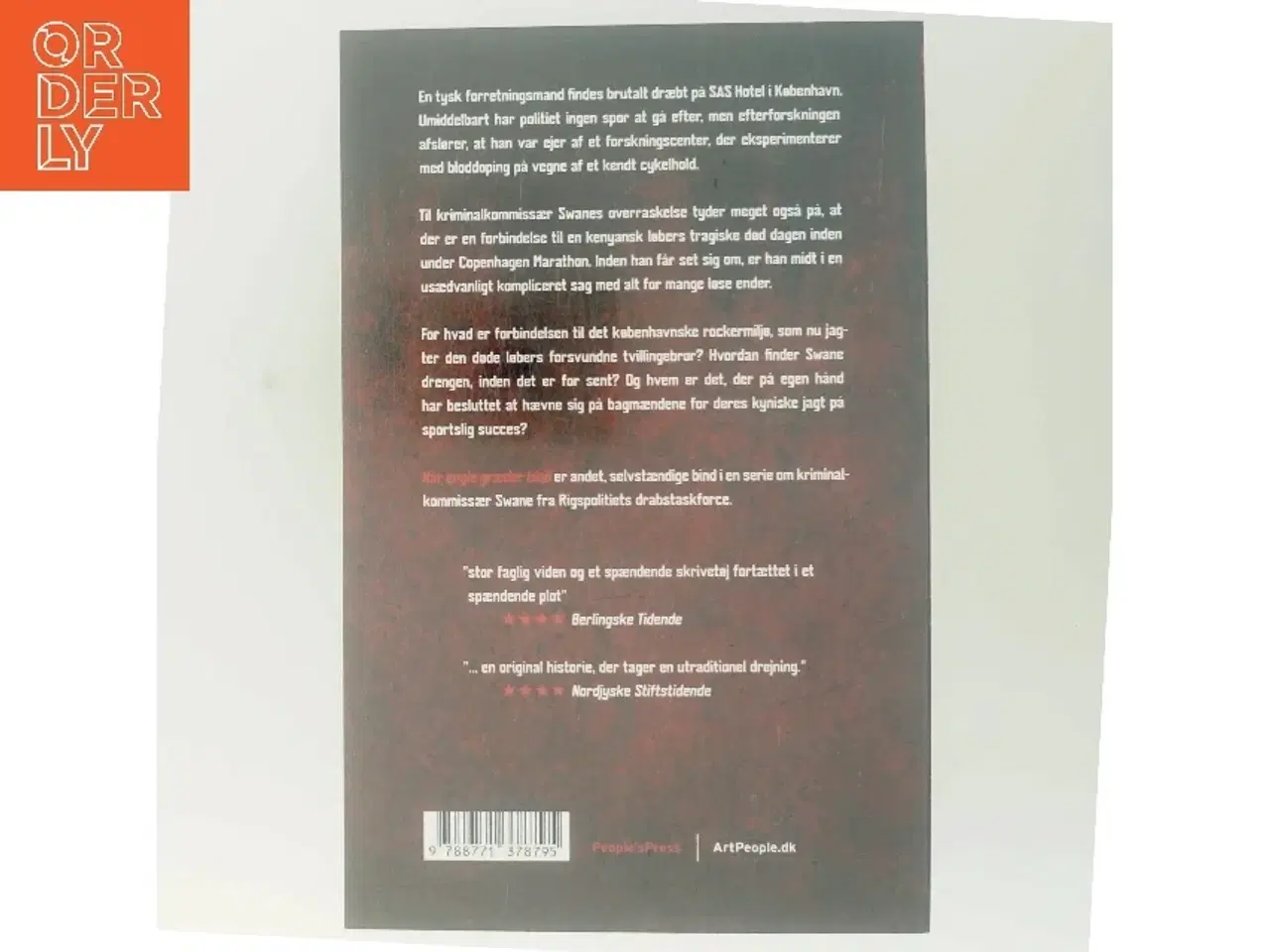 Billede 3 - Når engle græder blod : en Kristian Swane-krimi af Jakob Knudsen (f. 1969) (Bog)