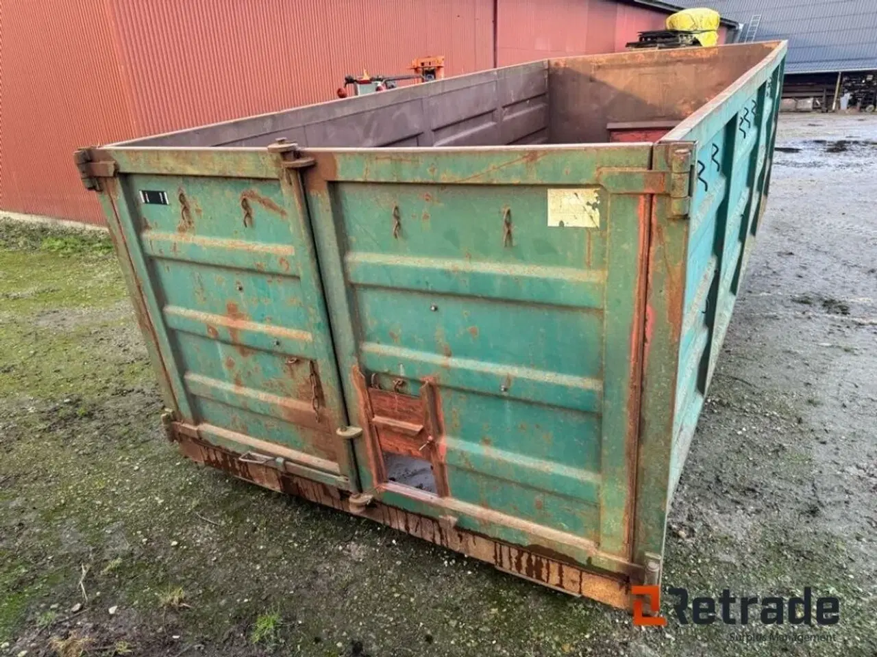 Billede 2 - - - - 5,5 meter Container med Blæsekanal