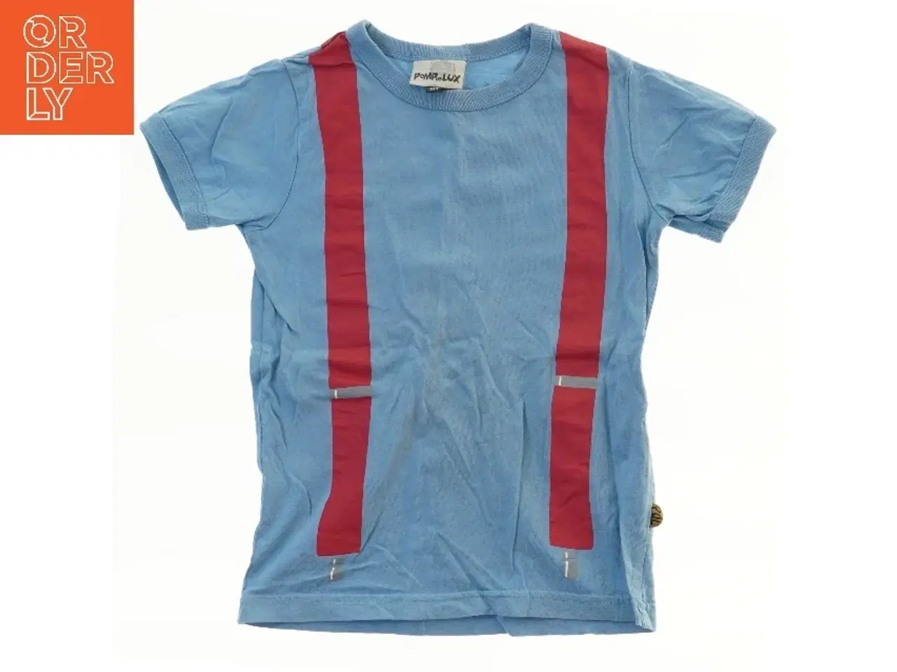 Billede 1 - Børne T-Shirt med seler print fra Pomp de Lux (str. 98)