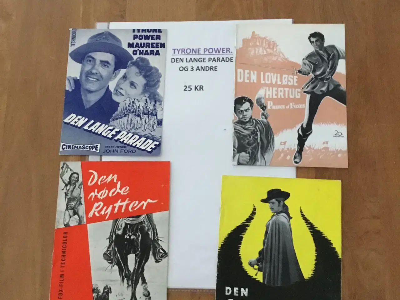 Billede 2 - TYRONE POWER  - se Rabat