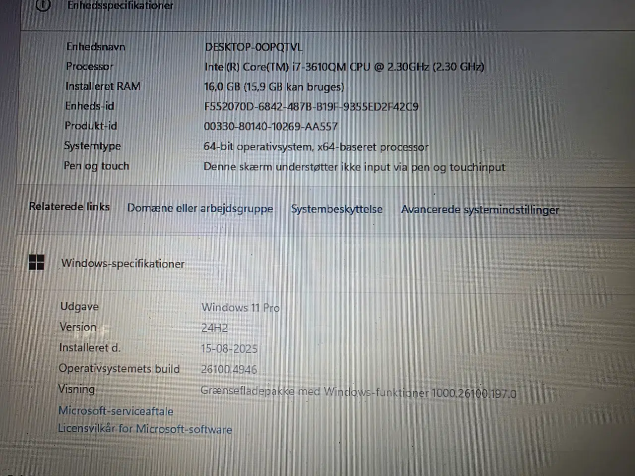 Billede 5 - Asus 15,6" Core I7 - bærebar computer 