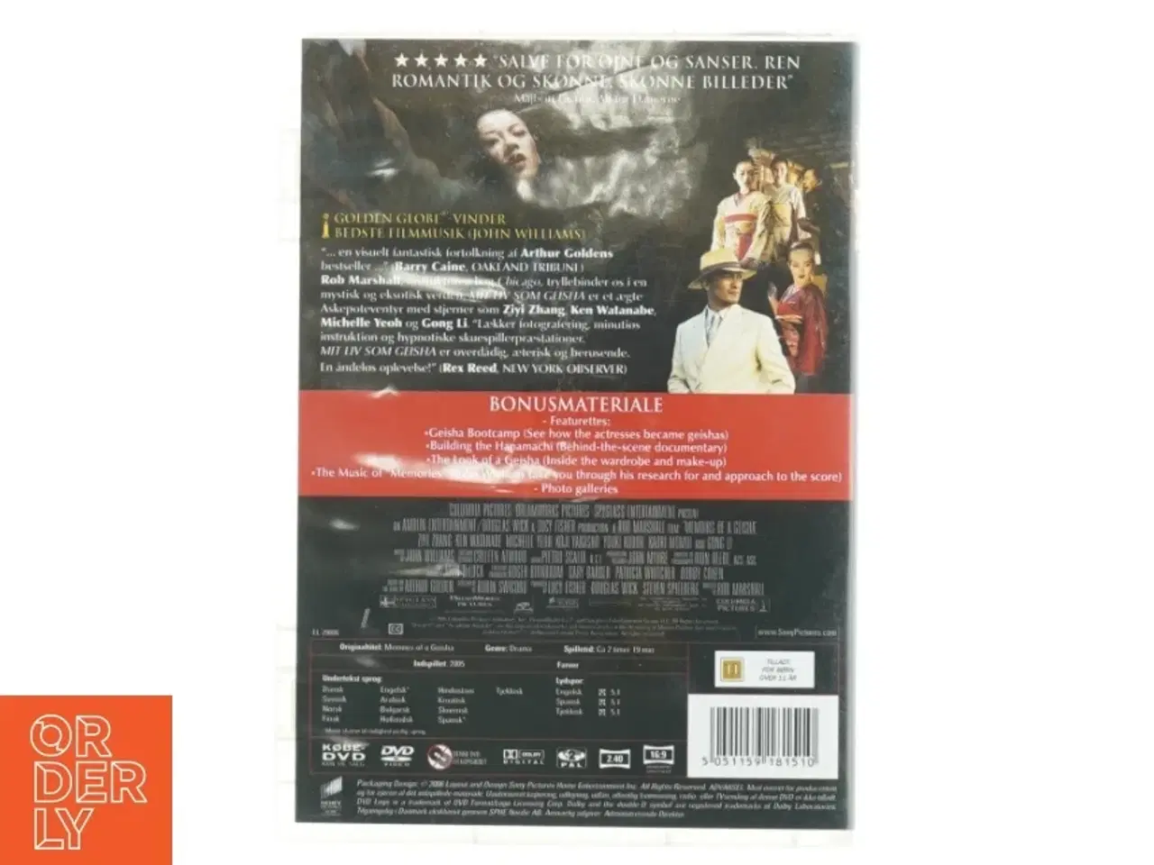 Billede 3 - DVD &#39;Mit Liv Som Geisha&#39;