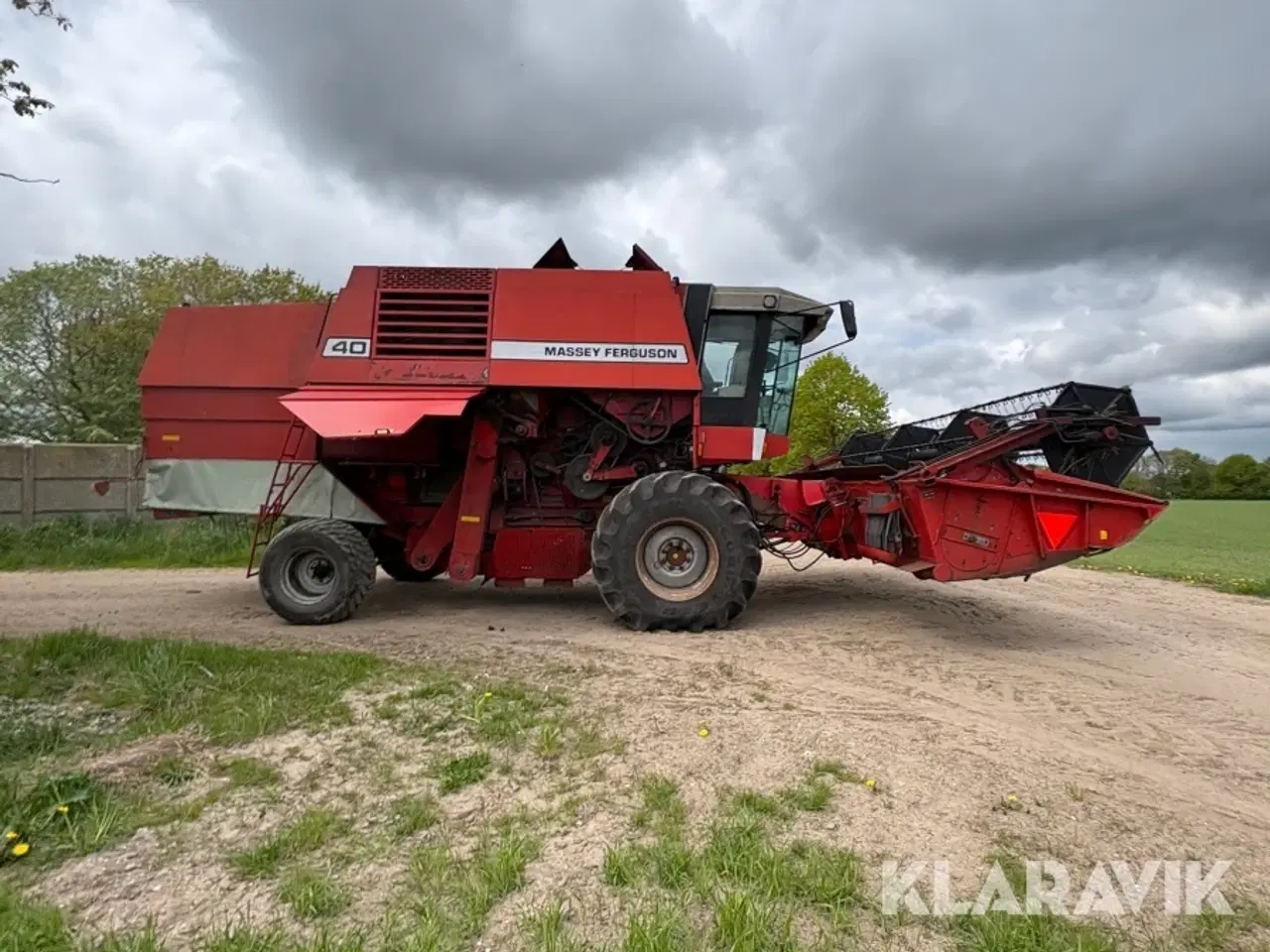 Billede 4 - Mejetærsker Massey Ferguson MF 40