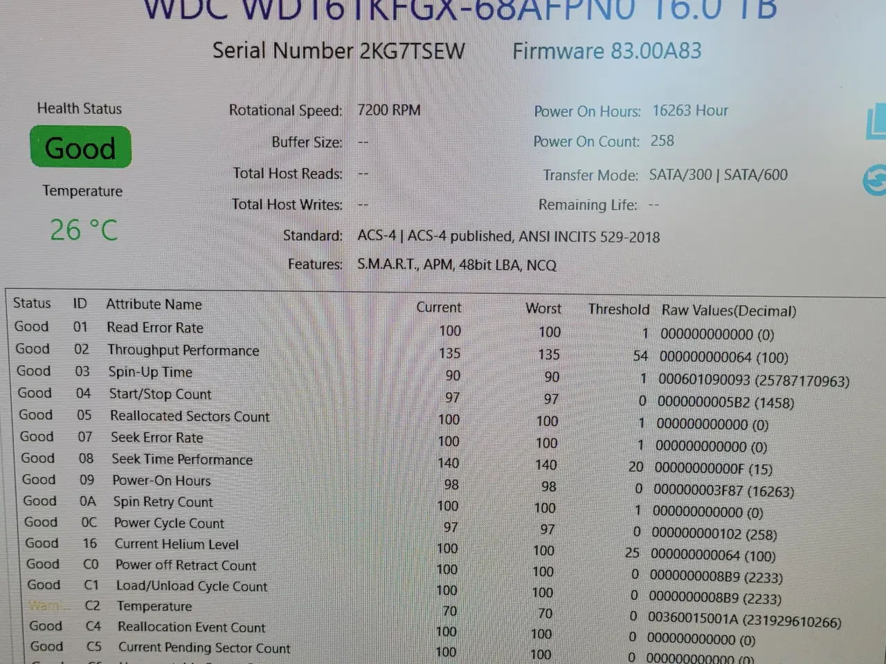 Billede 2 - Western Digital 16 TB