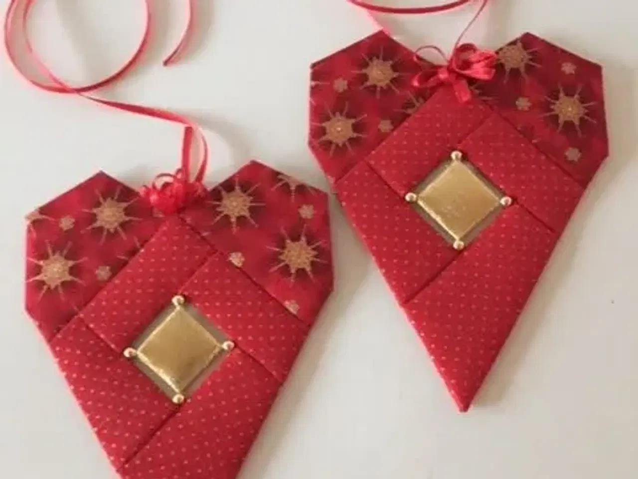 Billede 1 - hjerter i patchwork