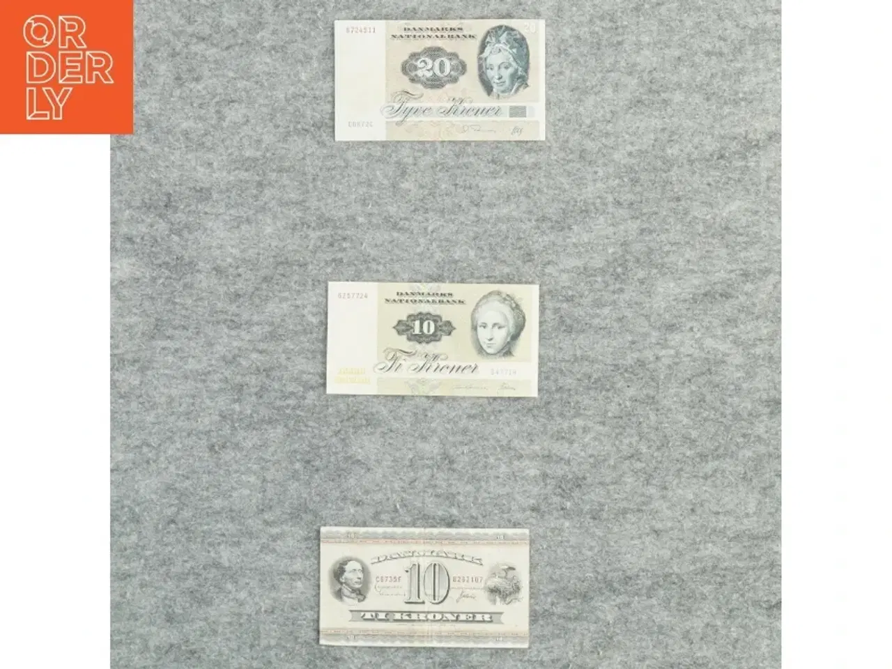 Billede 2 - Gamle danske pengesedler 10 og 20 kroner