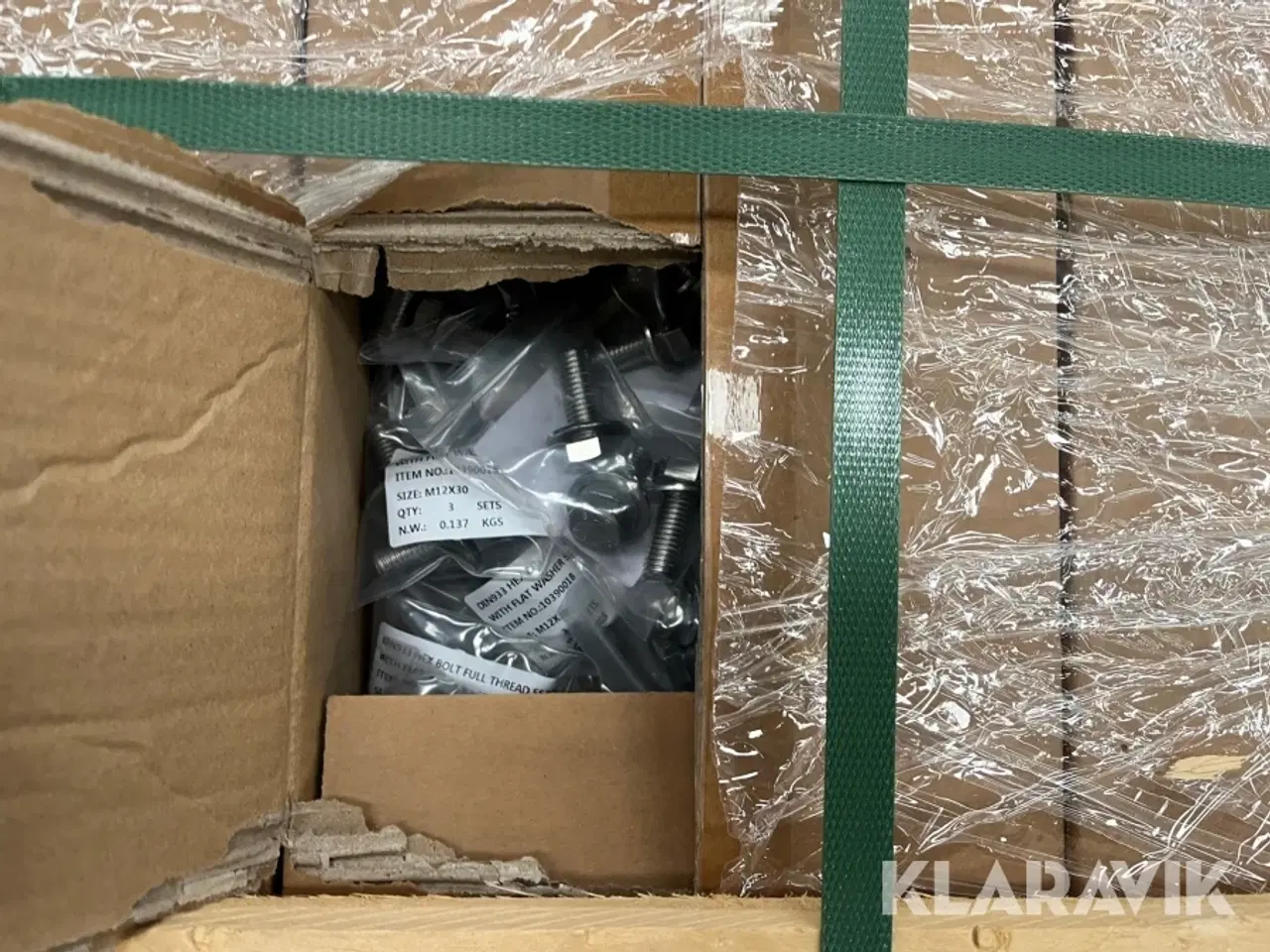 Billede 8 - Sætskruer med løs skive A2 M12x30 mm 7500 styk