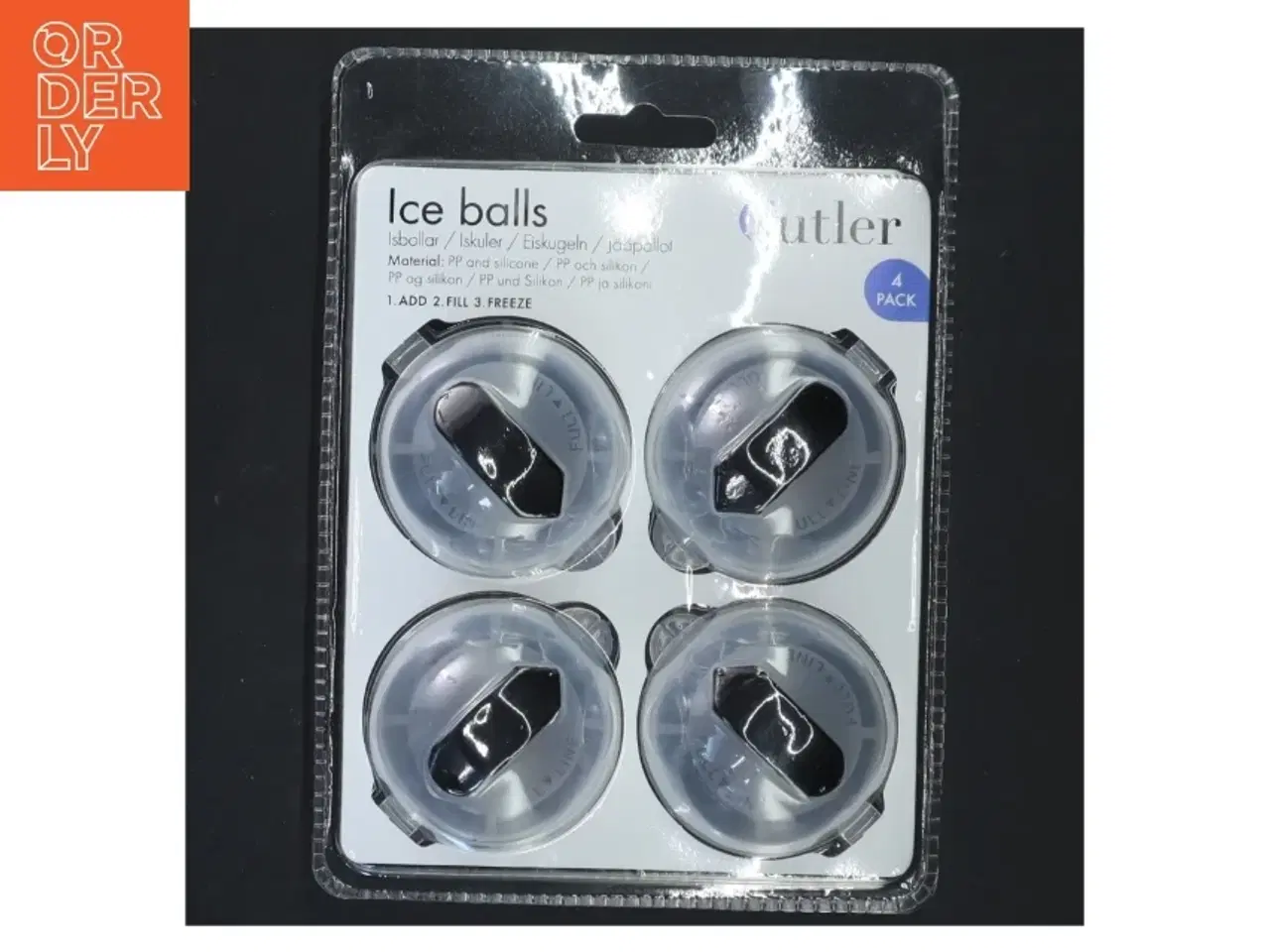 Billede 1 - Iskugleforme, 4 stk fra Rusta