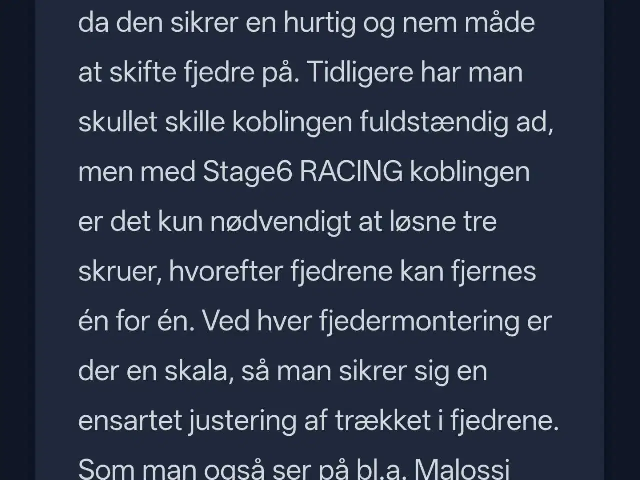 Billede 6 - Ny Stage6 Racing 107mm Kobling 