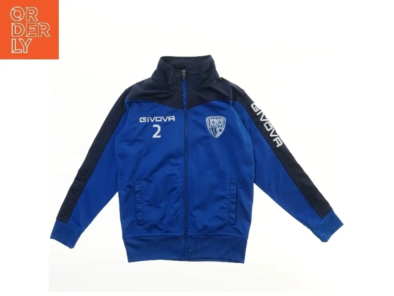 Billede 1 - Træningsjakke med logoer fra Givova (str.  2xs cm)