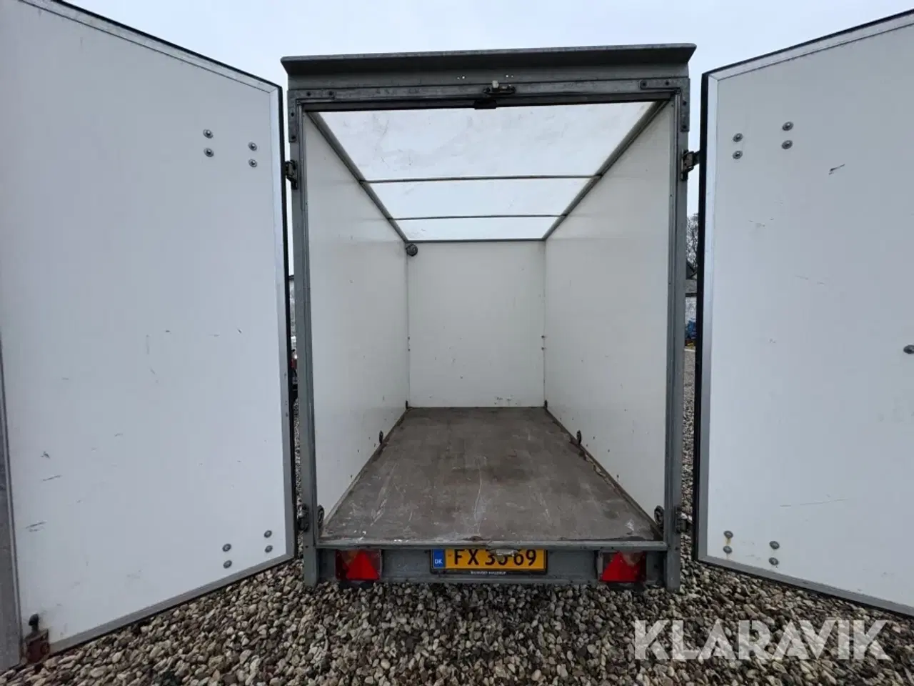 Billede 9 - Lukket trailer Brenderup 7260TB