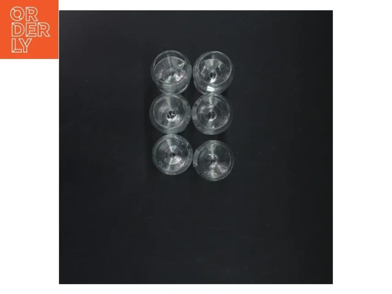 Billede 2 - Sæt med 6 små snapseglas (str. 10 cm. 6 styk)