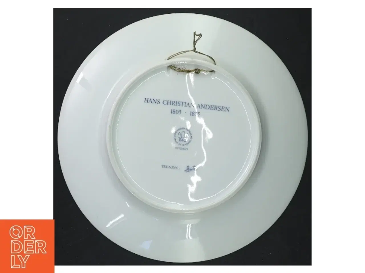 Billede 4 - Dekorativ samletallerken fra Copenhagen Porcelon (str. Ø, 24 cm)