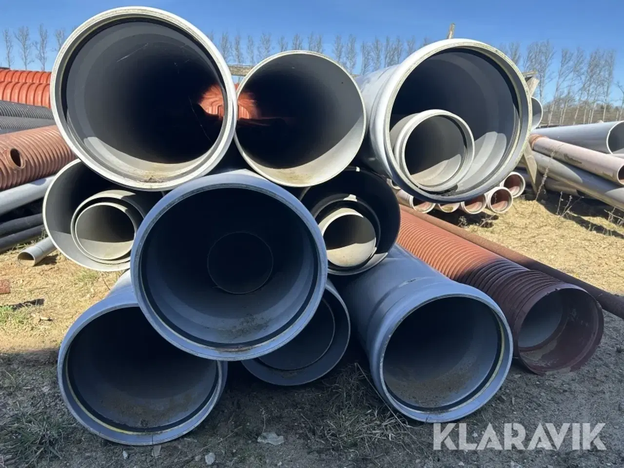 Billede 7 - Kloakrør forskellige størrelser 29 styk