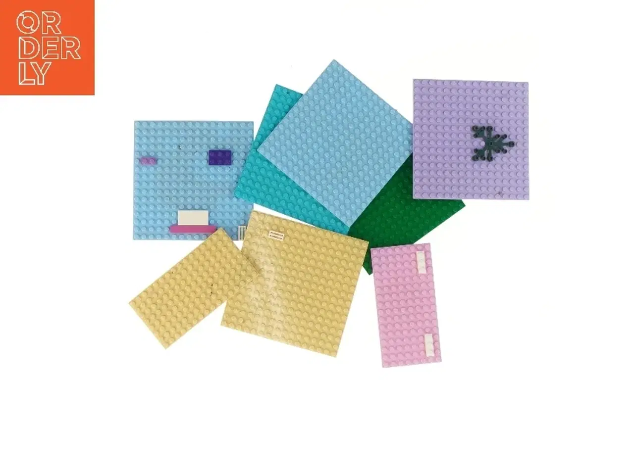 Billede 1 - Store LEGO byggeplader fra LEGO (str. 13x13 cm)