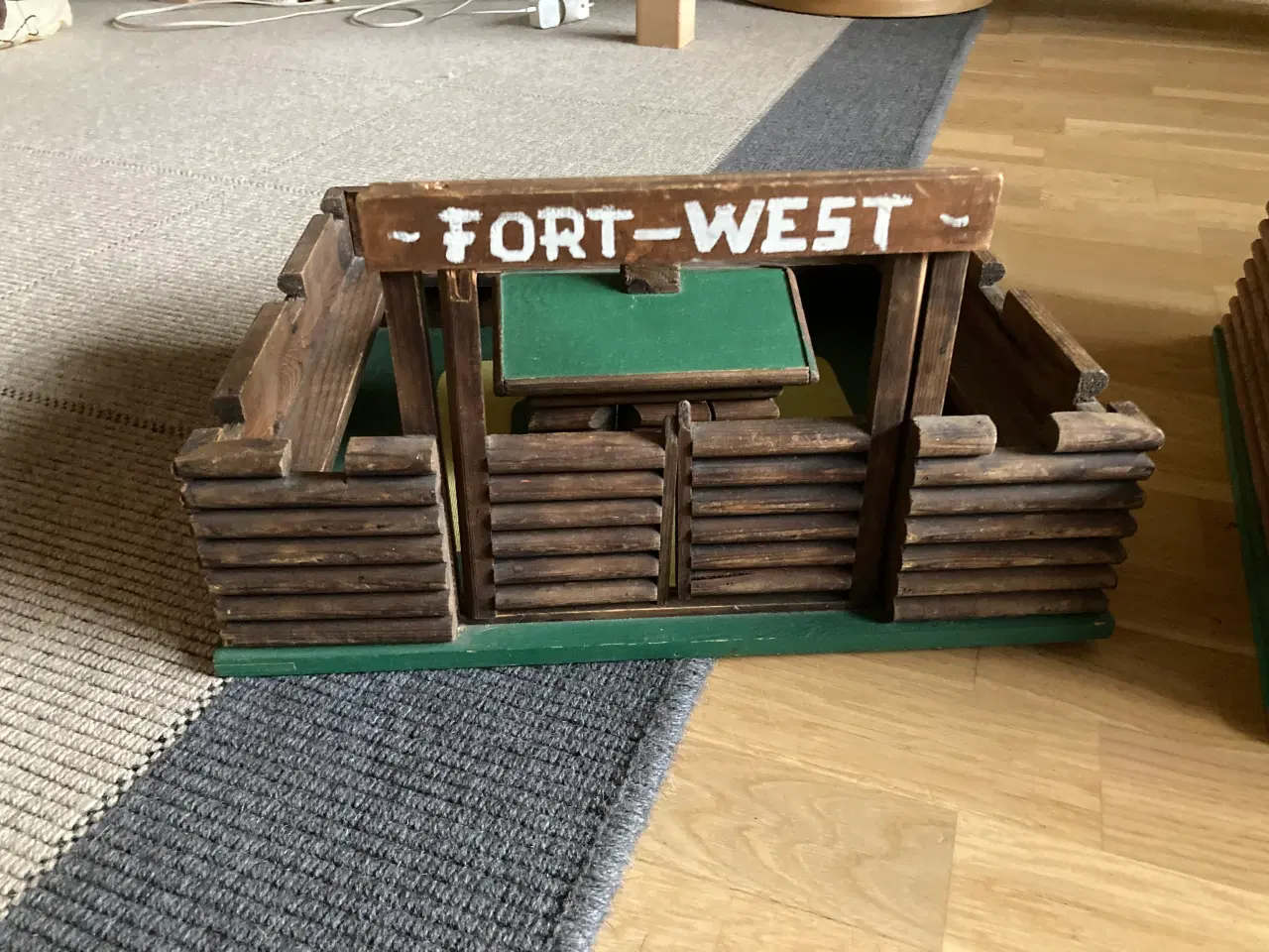 Billede 3 - Cowboyfort med cowboys og indianer