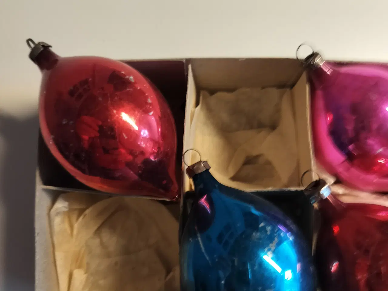 Billede 3 - Gamle Glas julekugler dråber