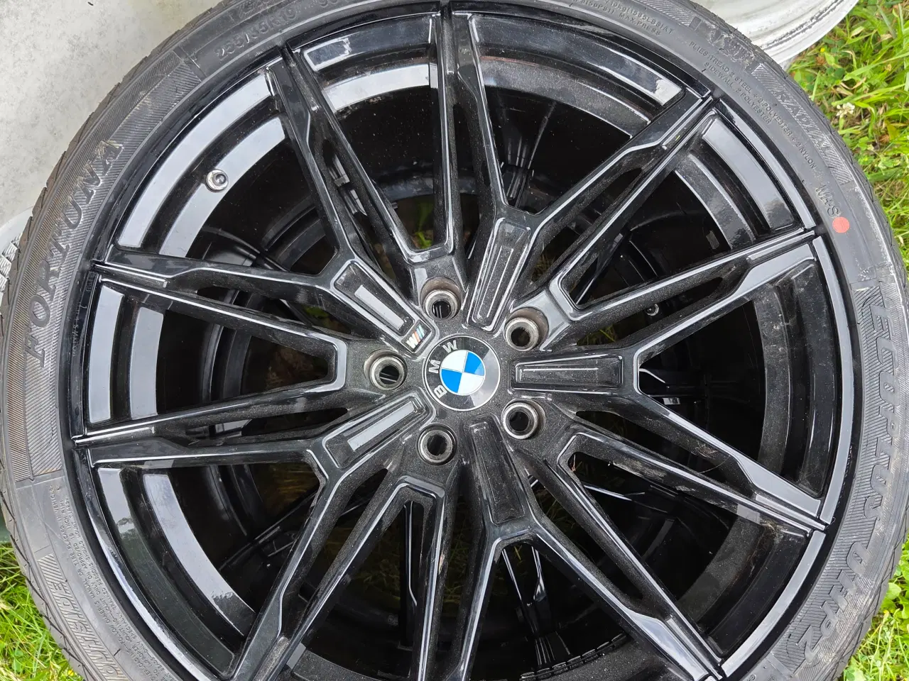 Billede 2 - Org 19" BMW M-fælge med nye dæk
