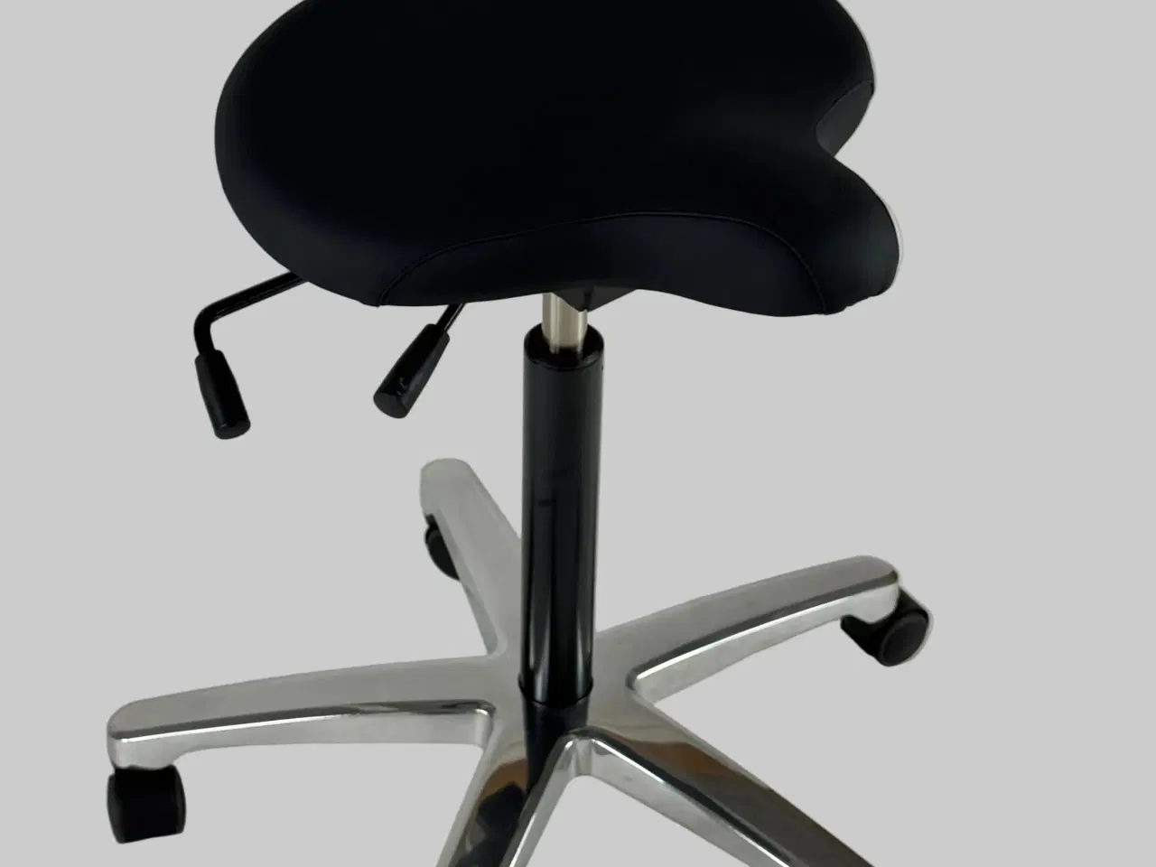 Billede 3 - RH Support 4502 Kontorstol – Sort/Krom Stel