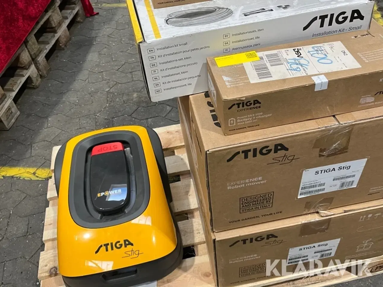 Billede 3 - Robotplæneklipper Stiga Stig 2R3100018 /ST1 uden batteri 3 styk