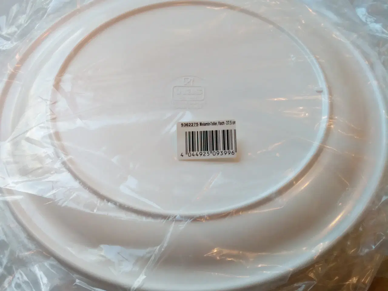 Billede 3 - 12 stk. Middagstallerkner i melamin. 27,5 cm. 