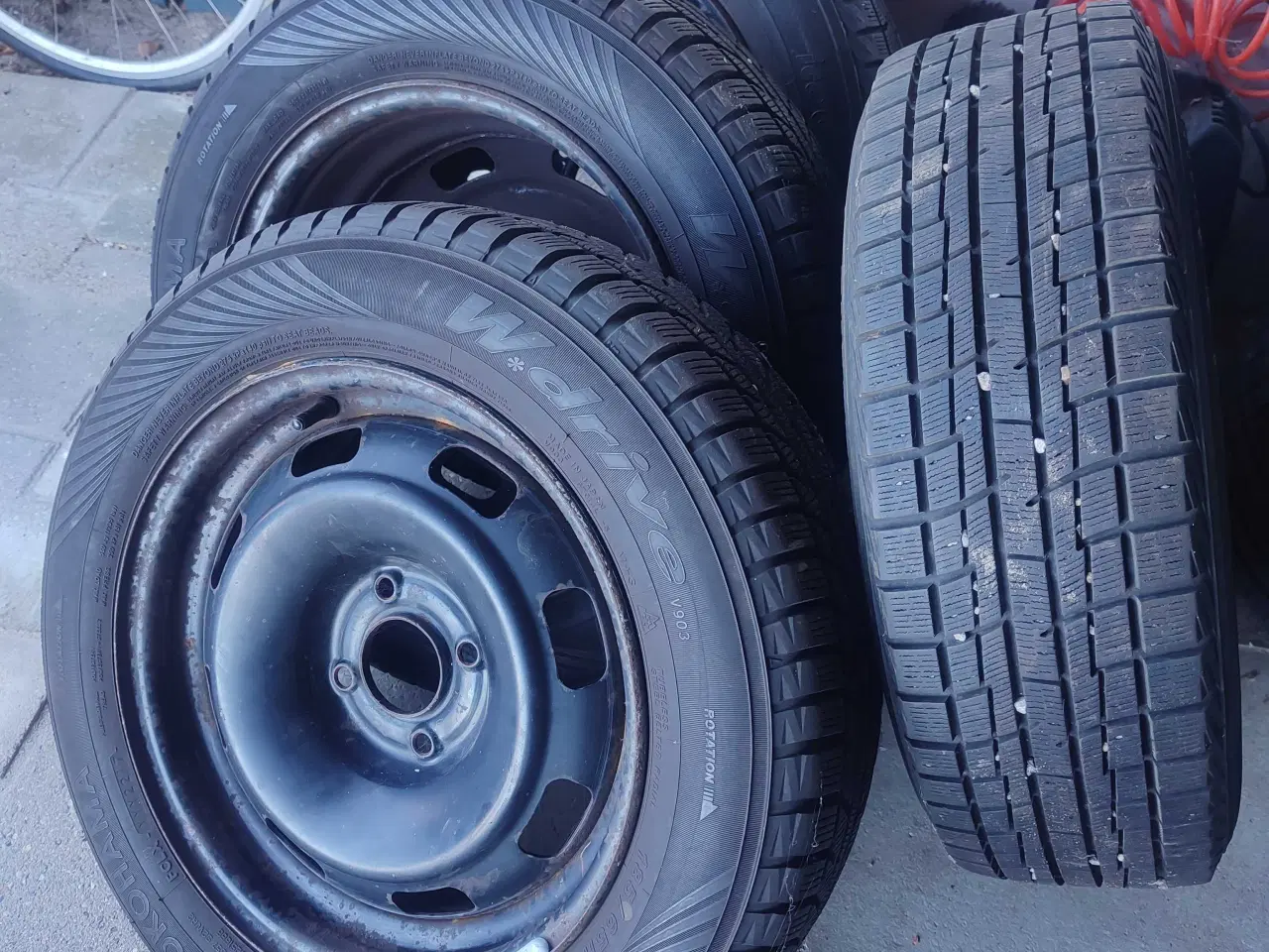 Billede 6 - Vinterdæk på stålfælge 
