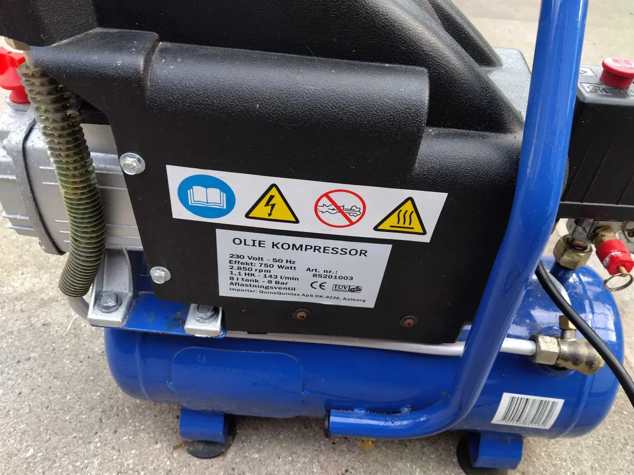 Billede 2 - Airplus kompressor 8 lt