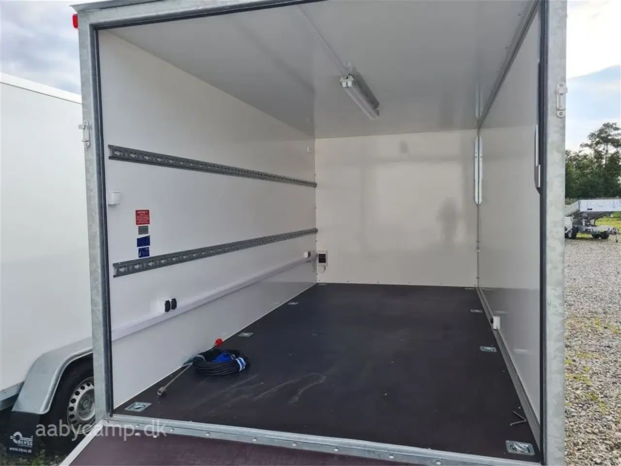 Billede 7 - 0 - Blyss Cargo FC2040HT m/ Rampe & Salgsklap   Sandwich Cargo trailer str. 400x200x190 cm med salgsklap Top kvalitet