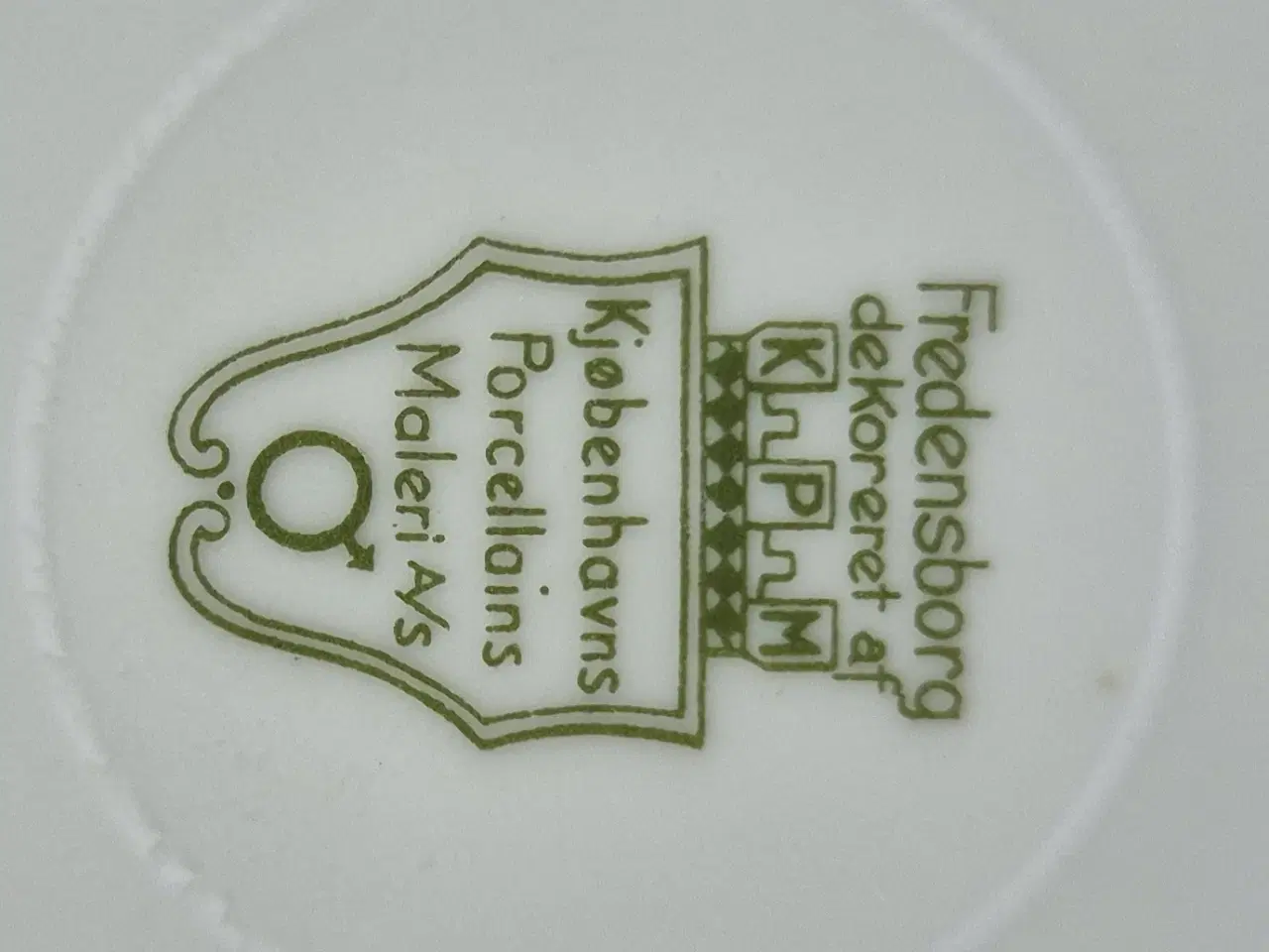 Billede 14 - Porcelæn, Spise - kaffestel, Fredensborg K P M,