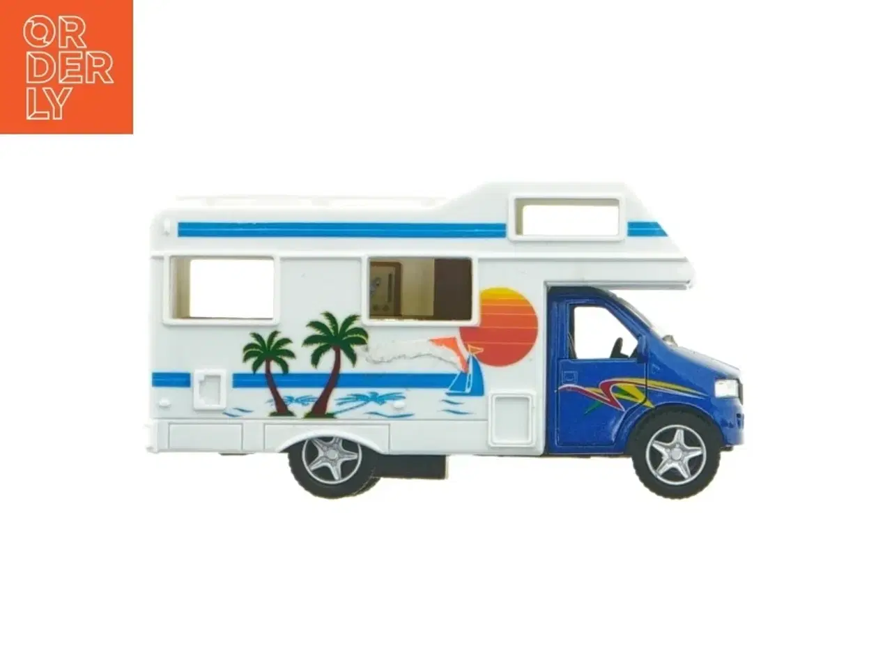 Billede 2 - Legetøjs autocamper (str. 13 x 7 x 5 cm)