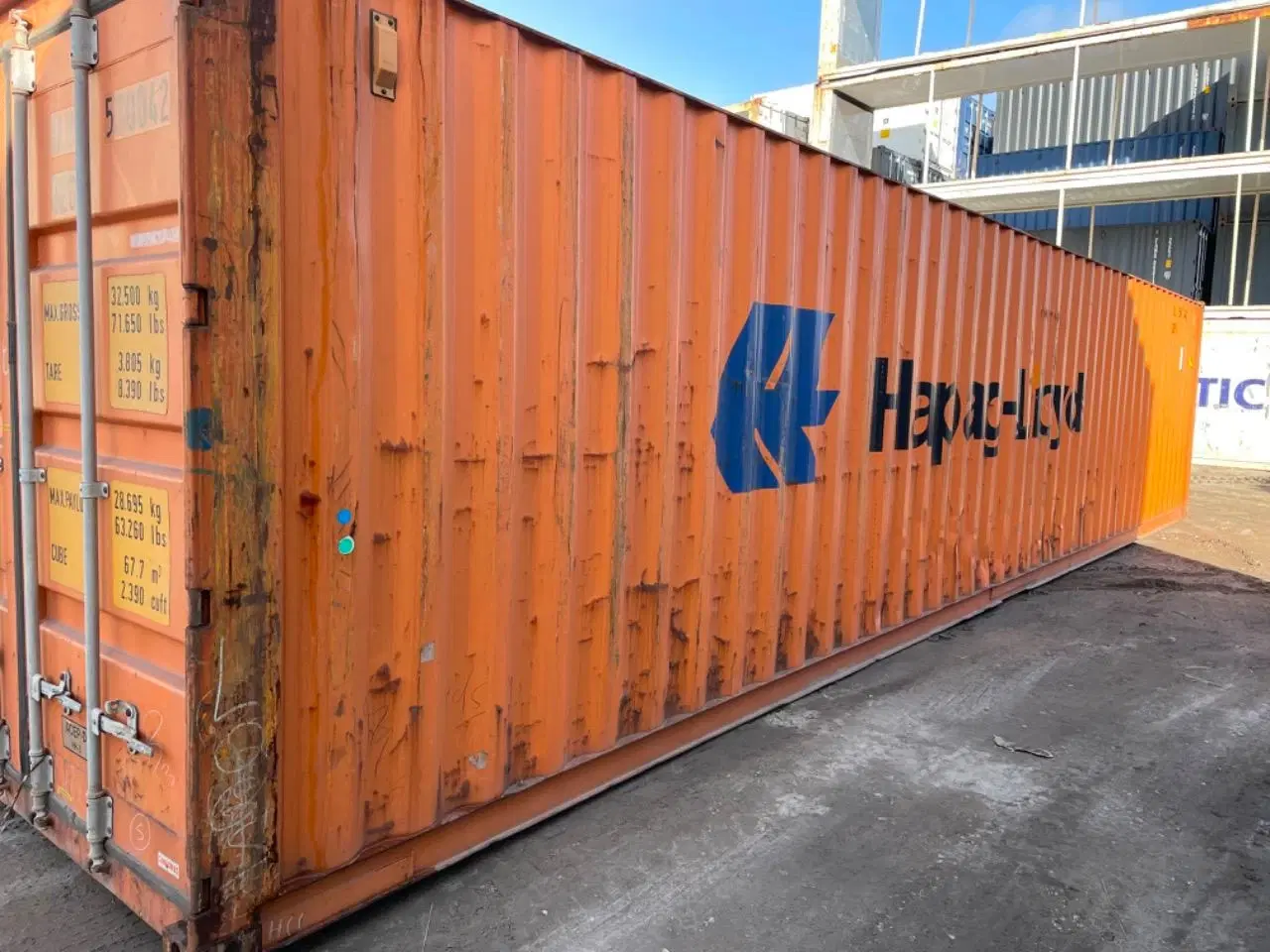 Billede 7 - Står på Sjælland - 40 fods DC Container - ID: HLXU