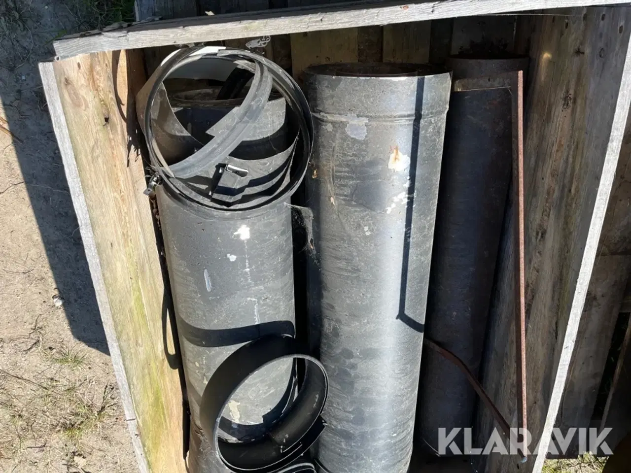 Billede 3 - Skorsten 5,7 m Rustfri  150 / 250 mm