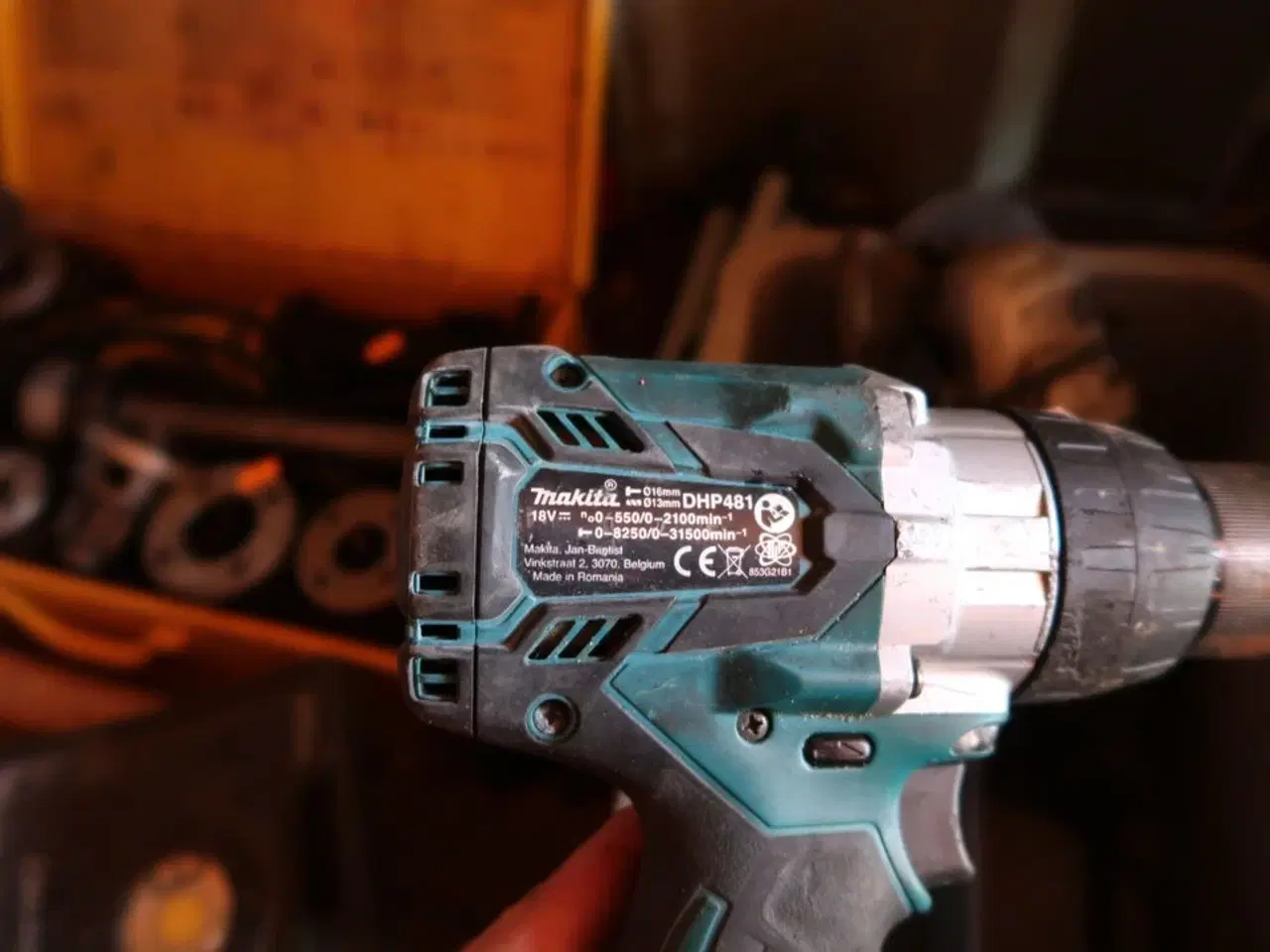 Billede 4 - 2 stk. håndværktøj MAKITA med batteri og lader