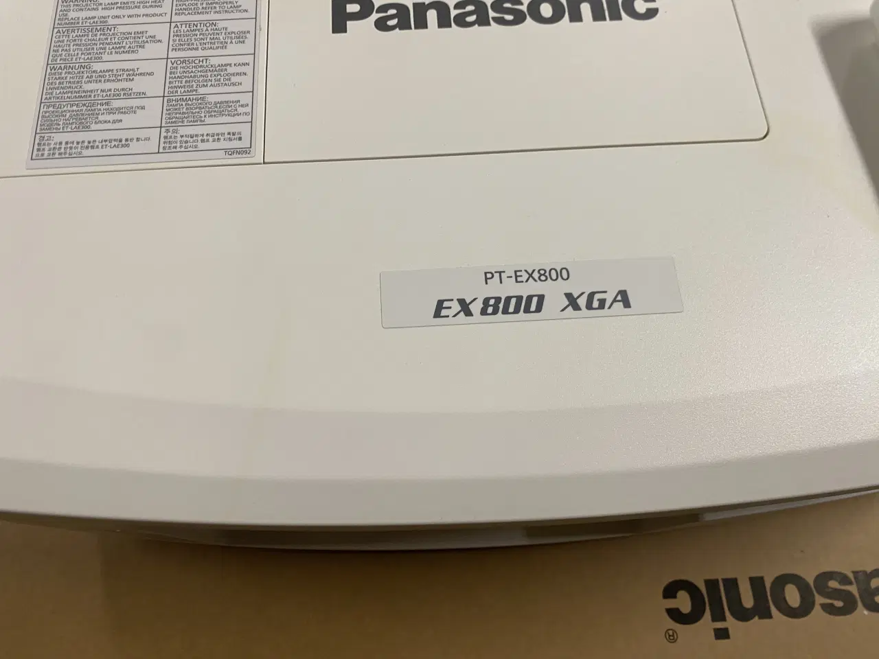 Billede 2 - Panasonic projektor EX800 XGA
