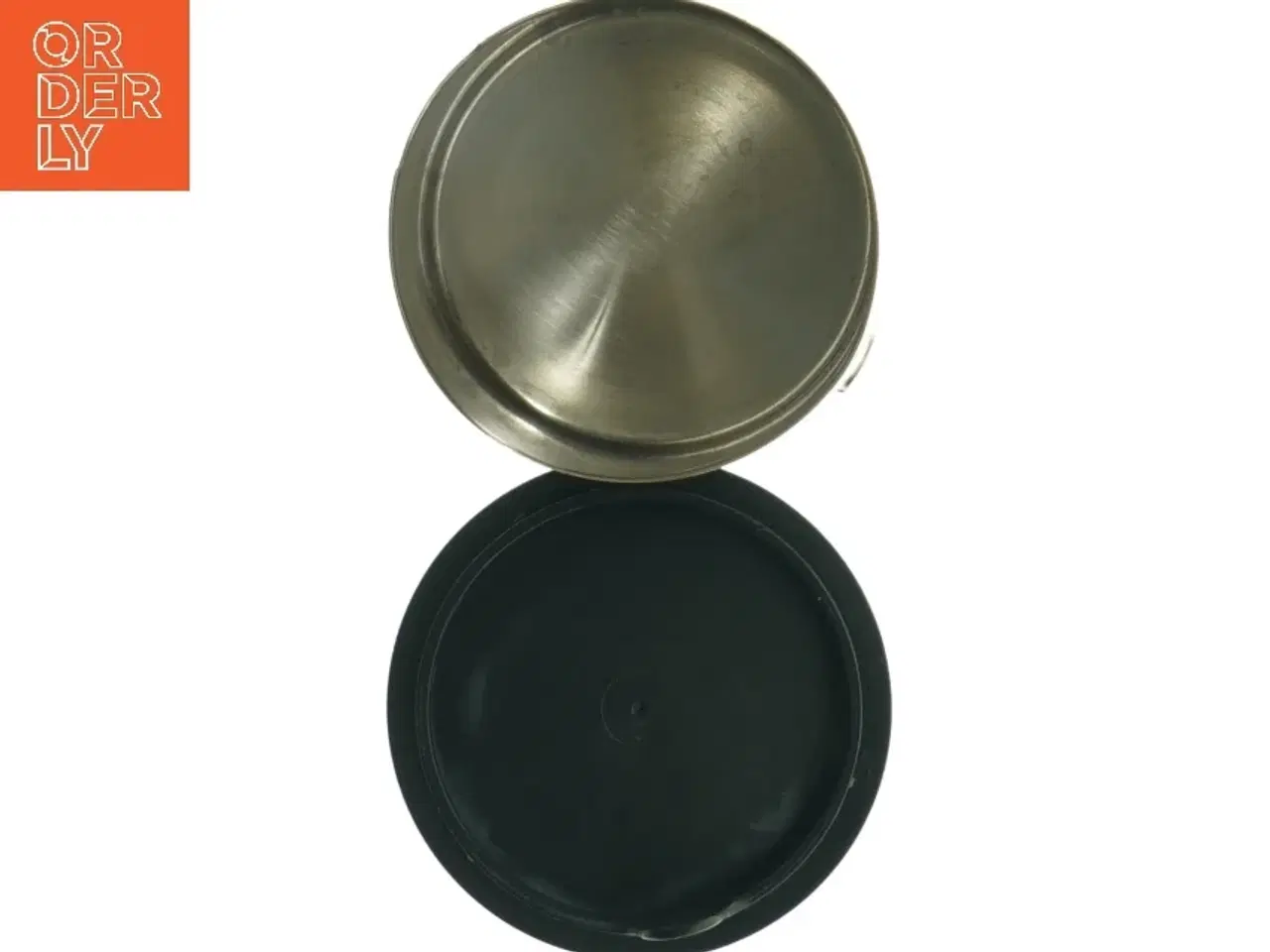 Billede 4 - Metalbeholder med låg (str. Ø 8. h 10. cm)