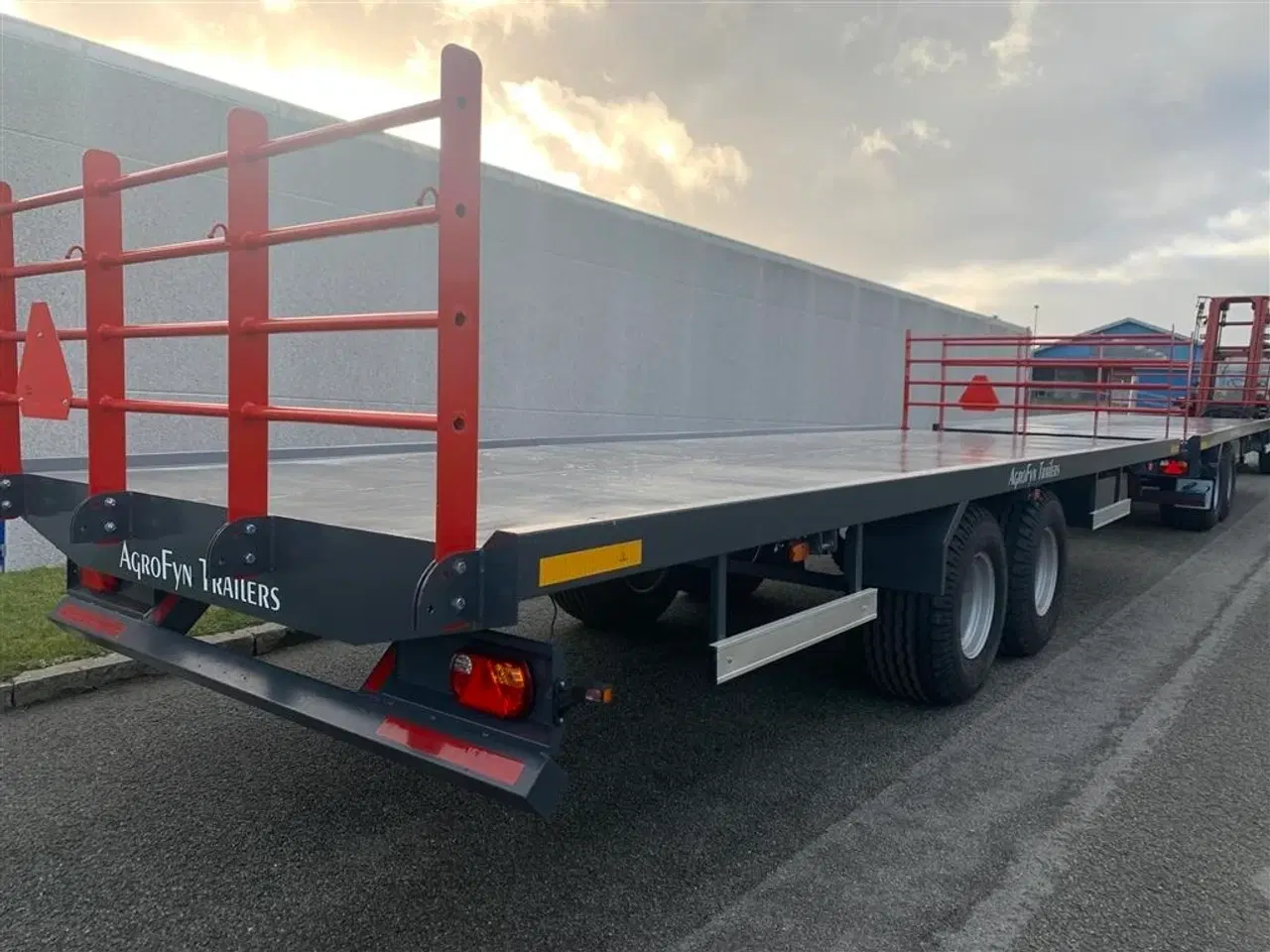 Billede 6 - Agrofyn Trailers 7.50 meter ballevogne Kærretræk - 2 x 7,50 meter ballevogne